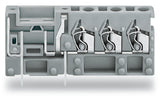 WAGO Printklemme 3f 1re gr RM=5,08 Serie 742 742-163 Federzug/Löt