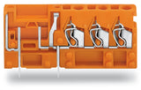 WAGO Printklemme 3f 1re or RM=5,08 Serie 742 742-168 Federzug/Löt