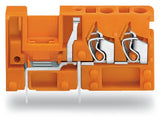 WAGO Printklemme 2f 1re or RM=5,08 Serie 742 742-176 Federzug/Löt