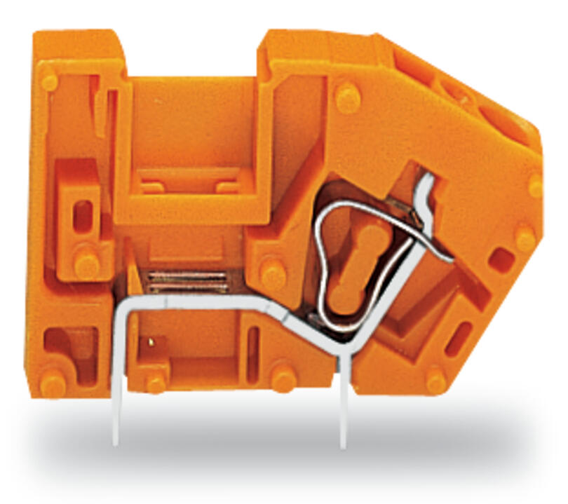 WAGO Printklemme 1f 1re or RM=5,08 Serie 742 742-126 Federzug/Löt