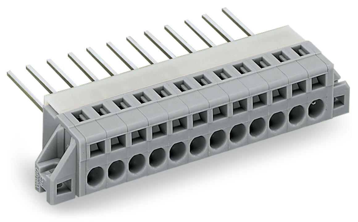 WAGO Verbindungsklemme 0,08-2,5qmm 5A 4p Serie 731 731-134 Thermopl 5mm gr