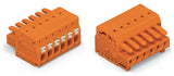 WAGO Verbindungsklemme 0,2-1,5qmm 10A or Serie 2734 2734-210 10p Thermopl 3,81mm
