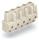 WAGO Platinenstecker Stift 5p lgr 1re Serie 722 722-735/031-000 7,5mm zinn