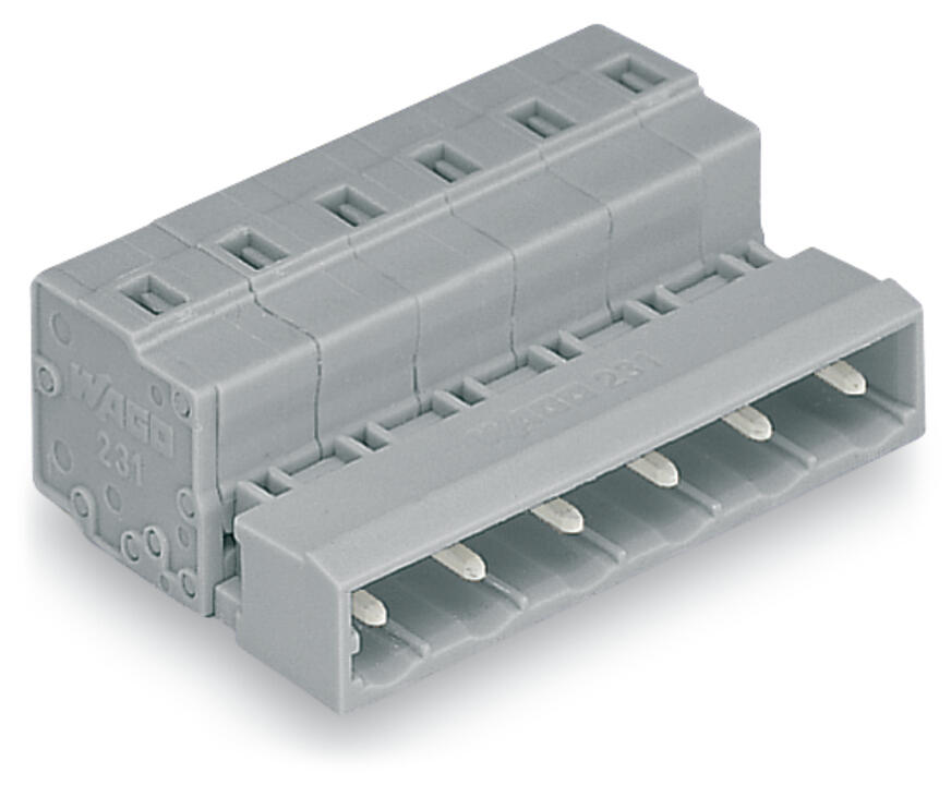 WAGO Verbindungsklemme 0,08-2,5qmm 12A Serie 731 731-613/018-000 13p Thermopl