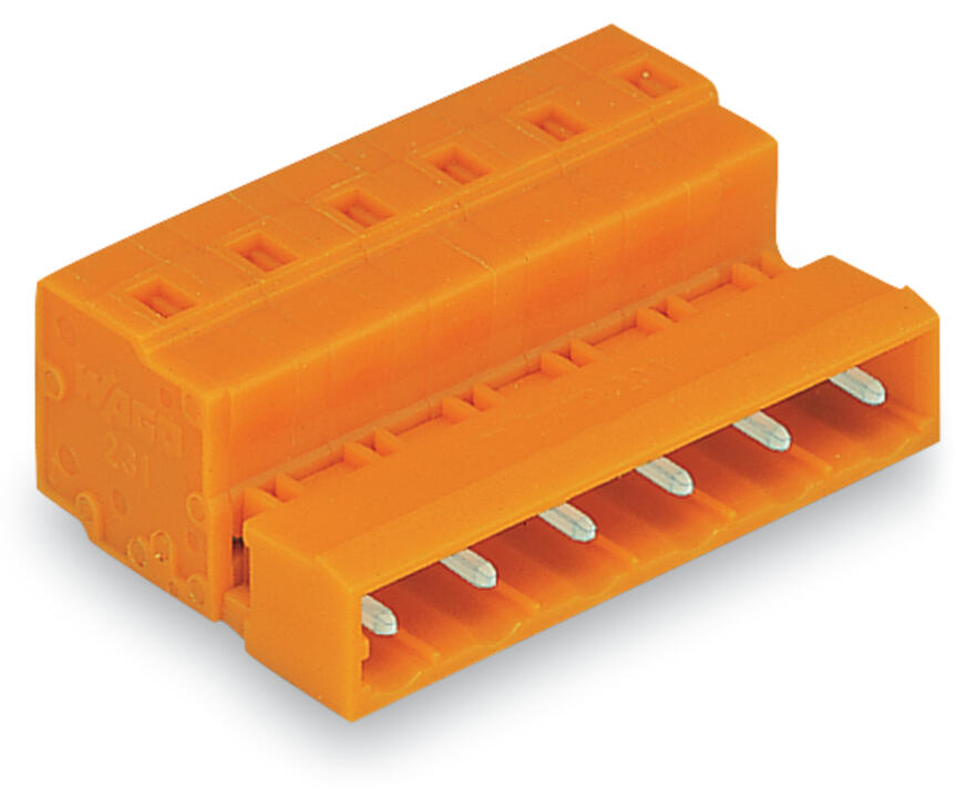 WAGO Verbindungsklemme 0,08-2,5qmm 12A Serie 731 731-633 3p Thermopl 7,62mm or