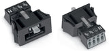 WAGO Gerätestecker 4p ger Snap/schraub Serie 890 890-714 Federzug 400V 16A hfr