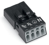 WAGO Steckverbinder Gebäude Stecker 4p Serie 890 890-214 Federzug 400V 16A