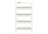 WAGO Klemmenmarkierung ws RM=5mm L1 Serie 793 793-5574 horiz