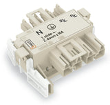 WAGO T-Verteiler PA 1Eing 4p 2Ausg 400V Serie 770 770-6224 25A IP20 hfr