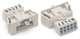 WAGO Gerätestecker 5p ger Snap/schraub Serie 890 890-735 Federzug 400V 13A hfr