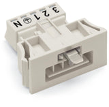 WAGO Gerätestecker 5p ger Snap/schraub Serie 890 890-735 Federzug 400V 13A hfr