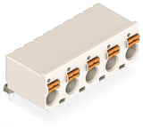 WAGO Platinenstecker Stift 5p lgr 1re Serie 2092 2092-3375 7,5mm zinn Löt