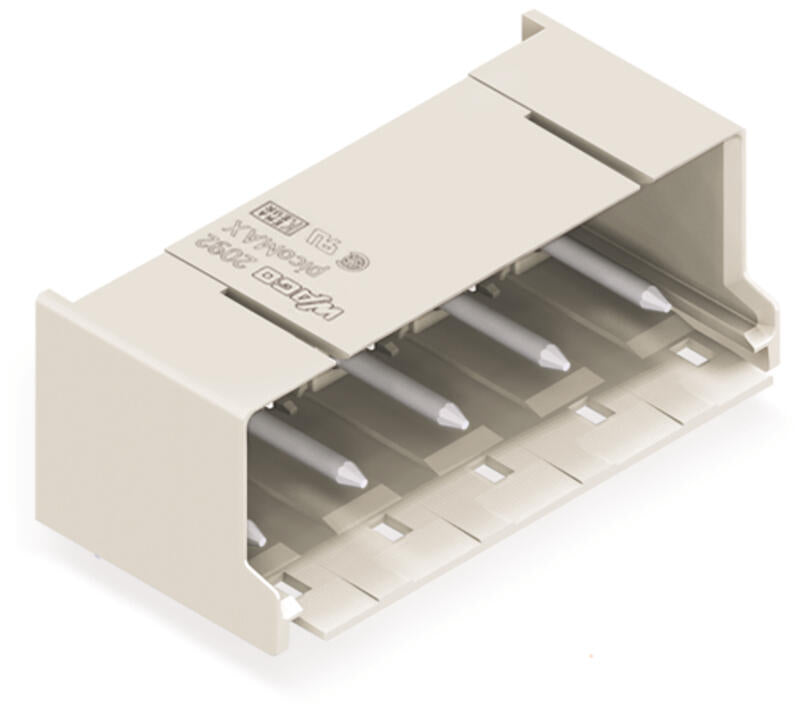 WAGO Platinenstecker Stift 5p lgr 1re Serie 2092 2092-3425/200-000 7,5mm zinn