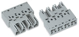 WAGO Steckverbinder Gebäude Stecker 4p Serie 770 770-254/064-000 Federzug 400V