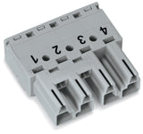 WAGO Steckverbinder Gebäude Stecker 4p Serie 770 770-254/081-000 Federzug 400V