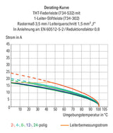 WAGO Platinenstecker Stift 14p lgr 1re Serie 734 734-544 3,5mm zinn Löt