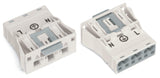 WAGO Gerätestecker 3p ger Einb/steck 25A Serie 770 770-733 Federzug 250V 4qmm