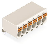 WAGO Platinenstecker Stift 6p lgr 1re Serie 2092 2092-1376 5mm zinn Löt