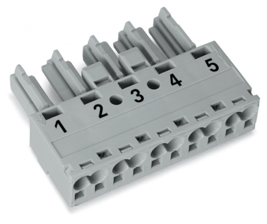 WAGO Steckverbinder Gebäude Buchse 5p Serie 770 770-245/062-000 Federzug 400V