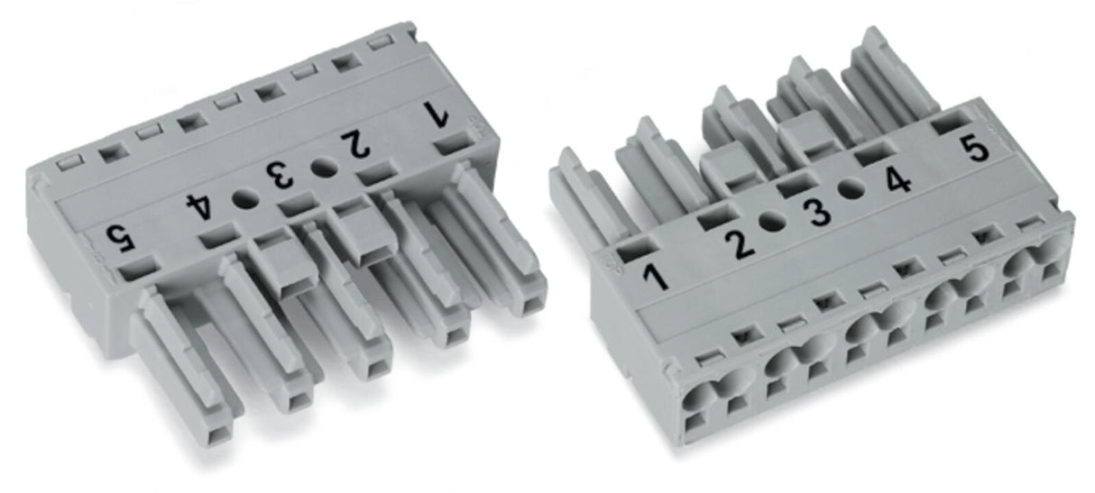 WAGO Steckverbinder Gebäude Buchse 5p Serie 770 770-245/062-000 Federzug 400V