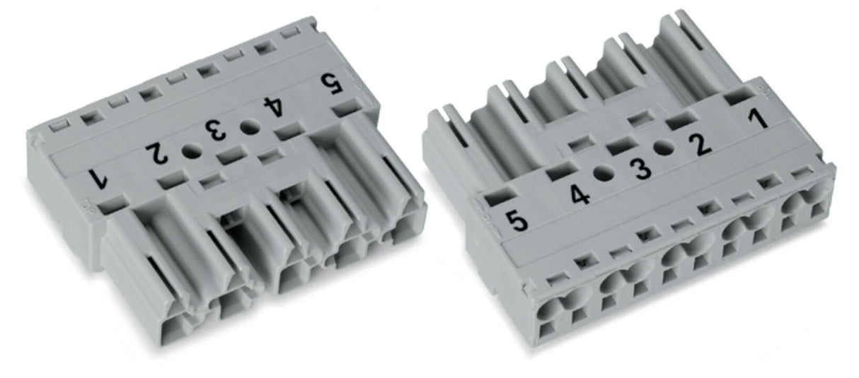 WAGO Steckverbinder Gebäude Stecker 5p Serie 770 770-255/062-000 Federzug 400V