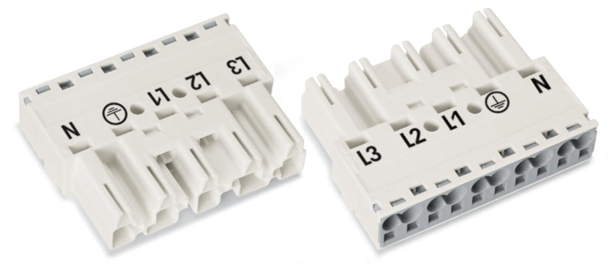 WAGO Steckverbinder Gebäude Stecker 5p Serie 770 770-235 Federzug 400V 25A