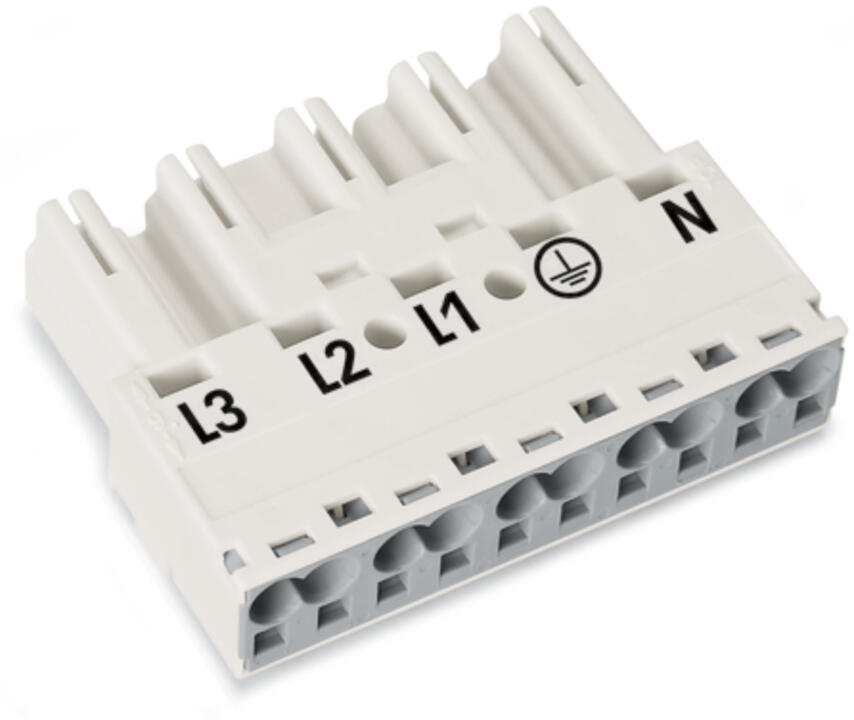WAGO Steckverbinder Gebäude Stecker 5p Serie 770 770-235 Federzug 400V 25A