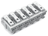 WAGO Klemmleiste 0,5-2,5qmm 24A 6p 60mm Serie 294 294-4006 Thermopl ws Federzug