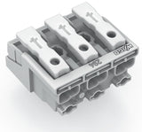 WAGO Klemmleiste 0,5-2,5qmm 24A 3p 30mm Serie 294 294-4003 Thermopl ws Federzug
