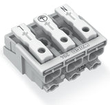 WAGO Klemmleiste 0,5-2,5qmm 24A 3p 30mm Serie 294 294-4013 Thermopl ws Federzug