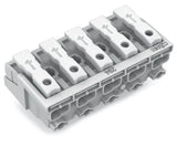 WAGO Klemmleiste 0,5-2,5qmm 24A 5p 50mm Serie 294 294-5005 Thermopl ws Federzug