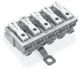 WAGO Klemmleiste 0,5-2,5qmm 24A 5p 50mm Serie 294 294-5425 Thermopl ws Federzug
