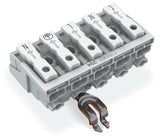 WAGO Klemmleiste 0,5-2,5qmm 24A 5p 50mm Serie 294 294-5325 Thermopl ws Federzug
