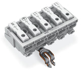 WAGO Klemmleiste 0,5-2,5qmm 24A 5p 50mm Serie 294 294-5315 Thermopl ws Federzug