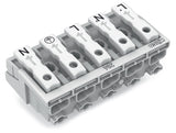 WAGO Klemmleiste 0,5-2,5qmm 24A 5p 50mm Serie 294 294-4025 Thermopl ws Federzug