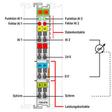 WAGO Analoges I/O-Modul DC 24V Eing.Spg Serie 750 750-478 Federzug