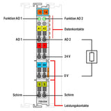 WAGO Analoges I/O-Modul DC 18-31,2V Serie 750 750-554 Ausg.Strom Federzug