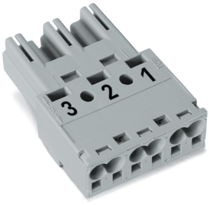 WAGO Steckverbinder Gebäude Stecker 3p Serie 770 770-253/081-000 Federzug 250V