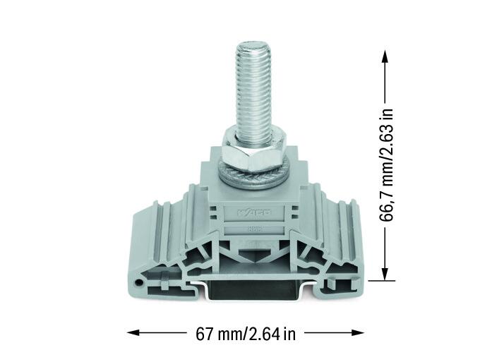 WAGO Reihenklemme 1Etage 1kl gr 269A Serie 885 885-110 TS35