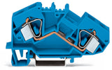 WAGO Reihenklemme 0,2-16qmm 1Etage 2kl Serie 783 783-604 bl 76A TS35