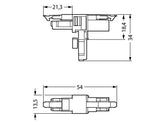 WAGO T-Verteiler PA 2Eing 2p 4Ausg 250V Serie 890 890-1602 160A IP20 hfr