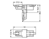 WAGO T-Verteiler PA 3Eing 3p 6Ausg 250V Serie 890 890-665 25A IP20 hfr