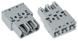 WAGO Steckverbinder Gebäude Stecker 3p Serie 770 770-253 Federzug 250V 25A