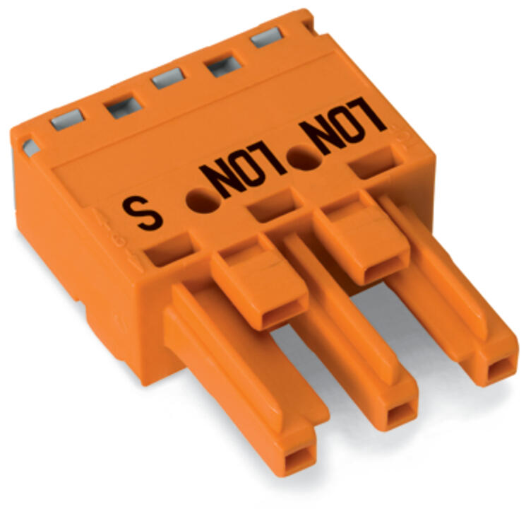 WAGO Steckverbinder Gebäude Buchse 3p Serie 770 770-1343 Federzug 250V 25A