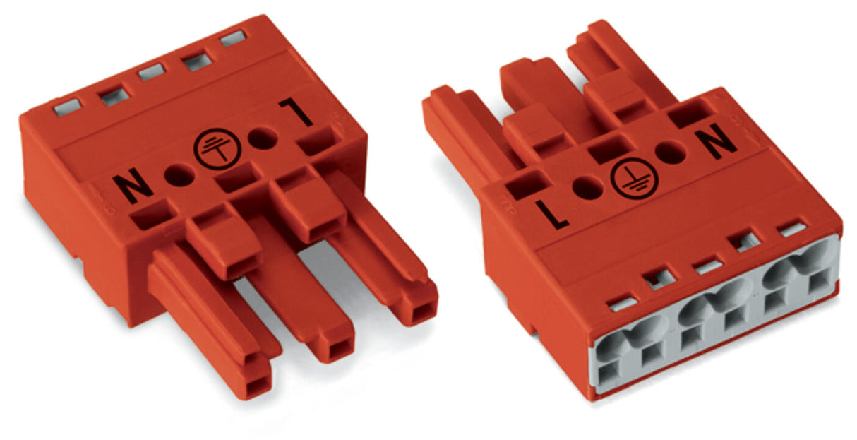 WAGO Steckverbinder Gebäude Buchse 3p Serie 770 770-1303 Federzug 250V 25A