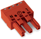 WAGO Steckverbinder Gebäude Buchse 3p Serie 770 770-1303 Federzug 250V 25A