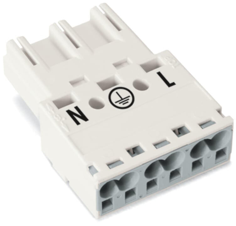 WAGO Steckverbinder Gebäude Stecker 3p Serie 770 770-233 Federzug 250V 25A