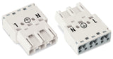 WAGO Steckverbinder Gebäude Stecker 3p 770-233/035-050 Federzug 250V 25A 4qmm