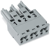 WAGO Steckverbinder Gebäude Buchse 3p Serie 770 770-243/081-000 Federzug 250V