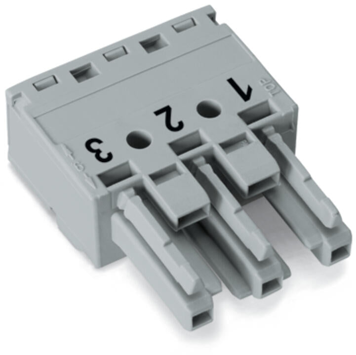 WAGO Steckverbinder Gebäude Buchse 3p Serie 770 770-243 Federzug 250V 25A